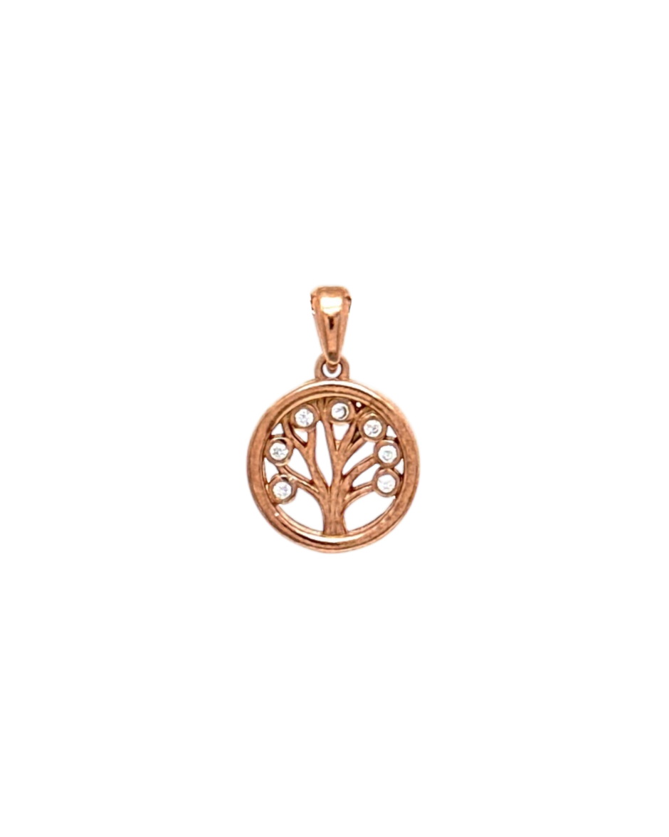 Privjesak RoseGold Drvo Života