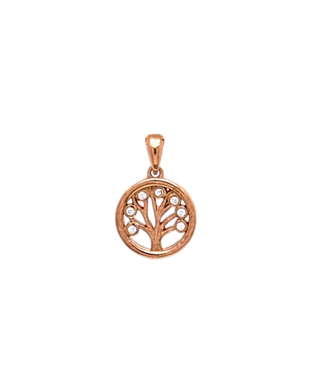 Privjesak RoseGold Drvo Života