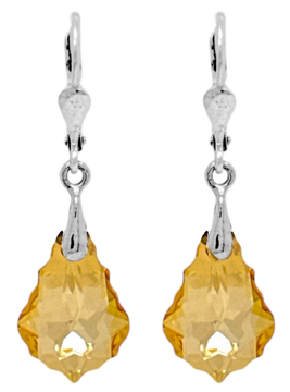 Naušnice Kristal Jelkica