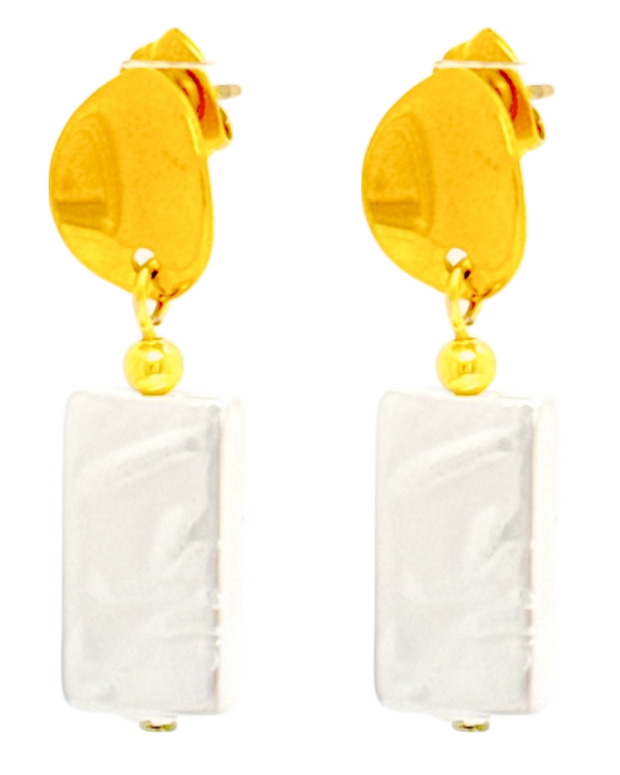 Naušnice Pozlata Biser