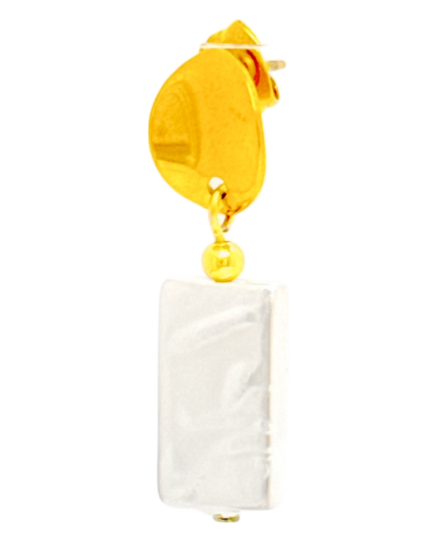 Naušnice Pozlata Biser