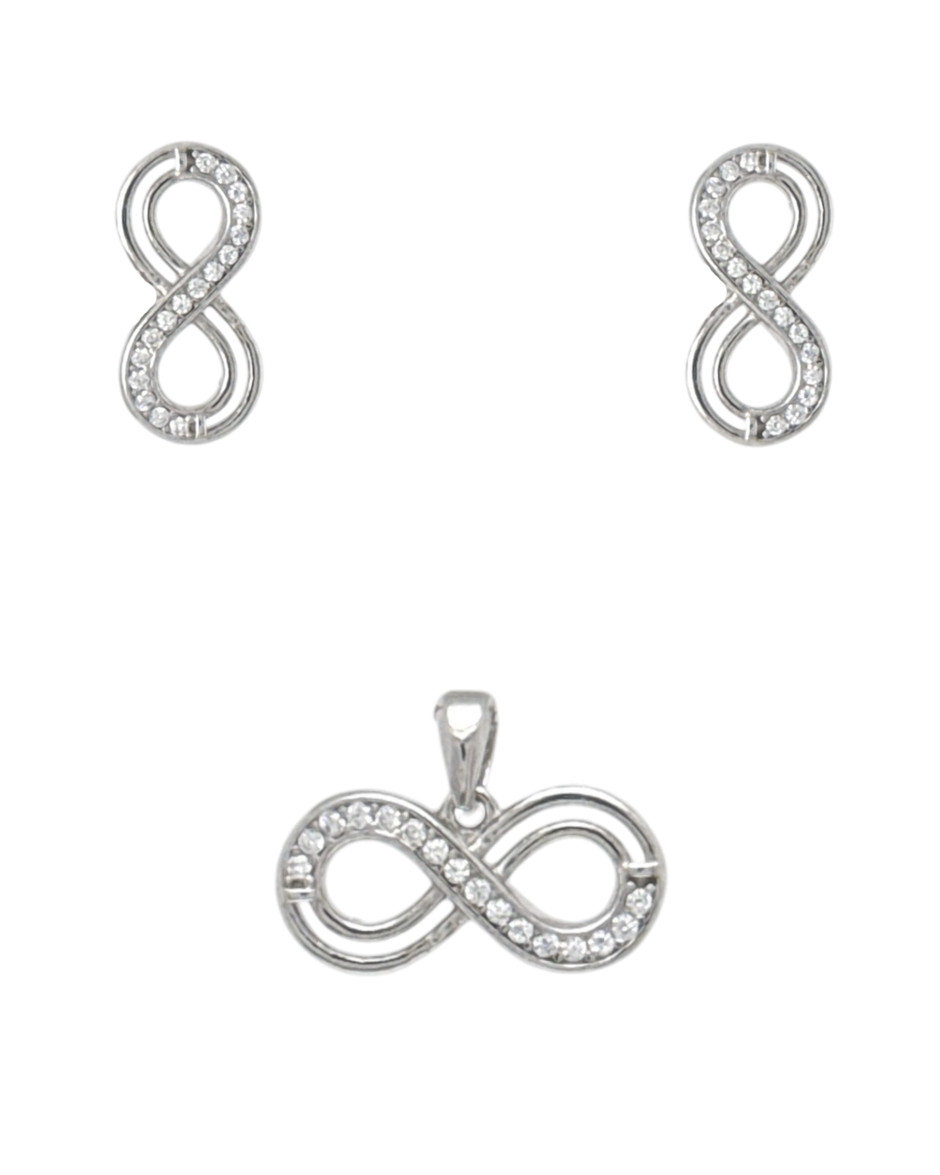 Set Srebro Infinity