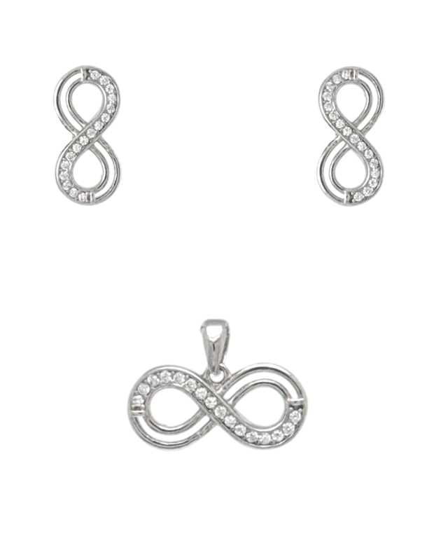 Set Srebro Infinity