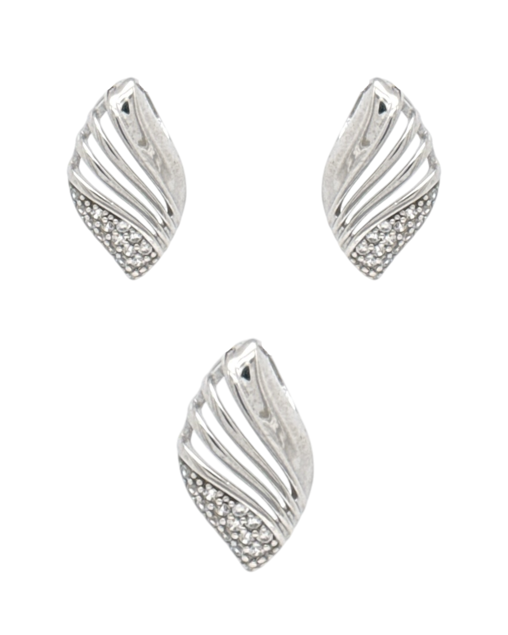 Set Srebro Aura Line