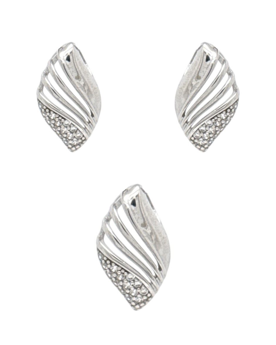Set Srebro Aura Line