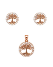 Set RoseGold Drvo Života