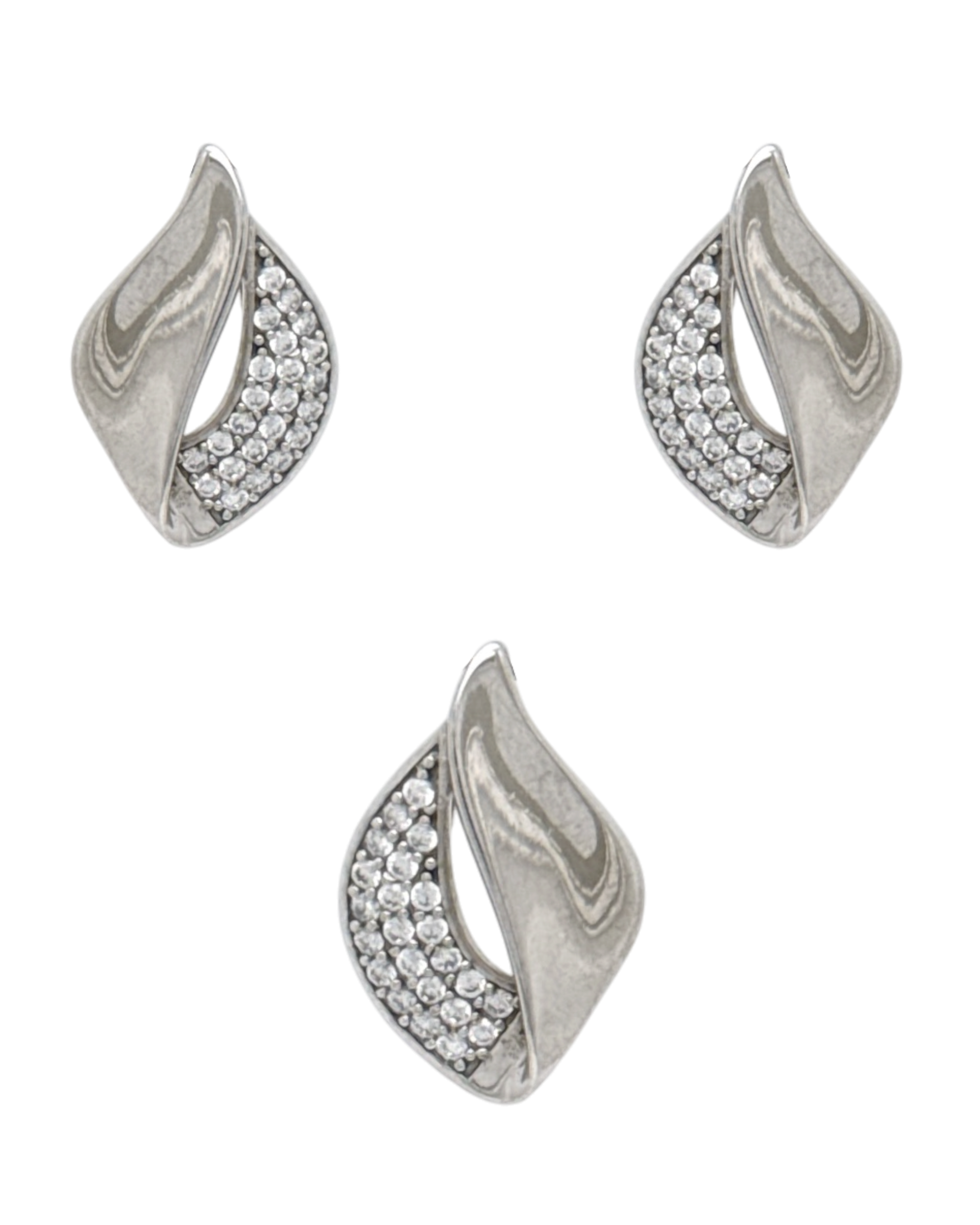 Set Srebro Aura Line