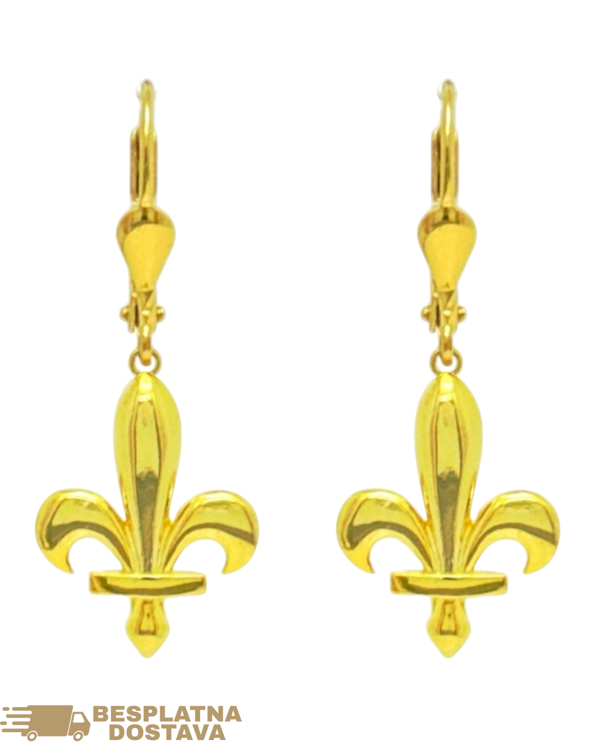 Naušnice Pozlata Ljiljan Kulak