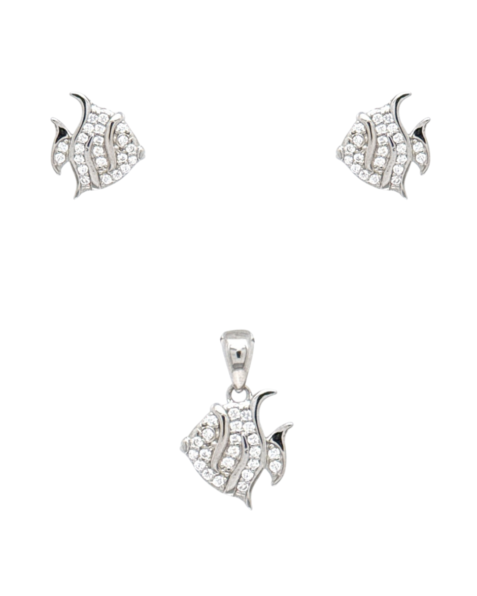 Set Srebro Ribica