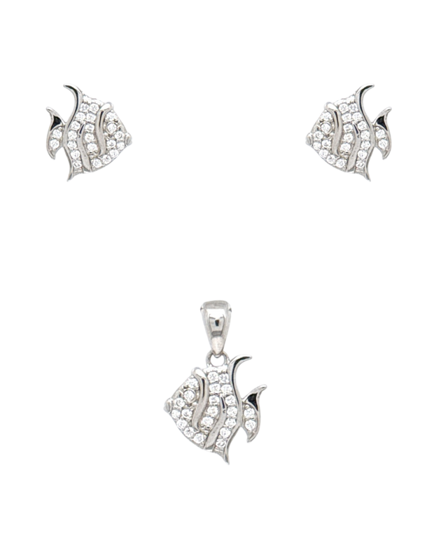 Set Srebro Ribica