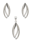 Set Srebro Aura Line