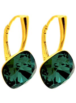 Naušnice Pozlata Kristal