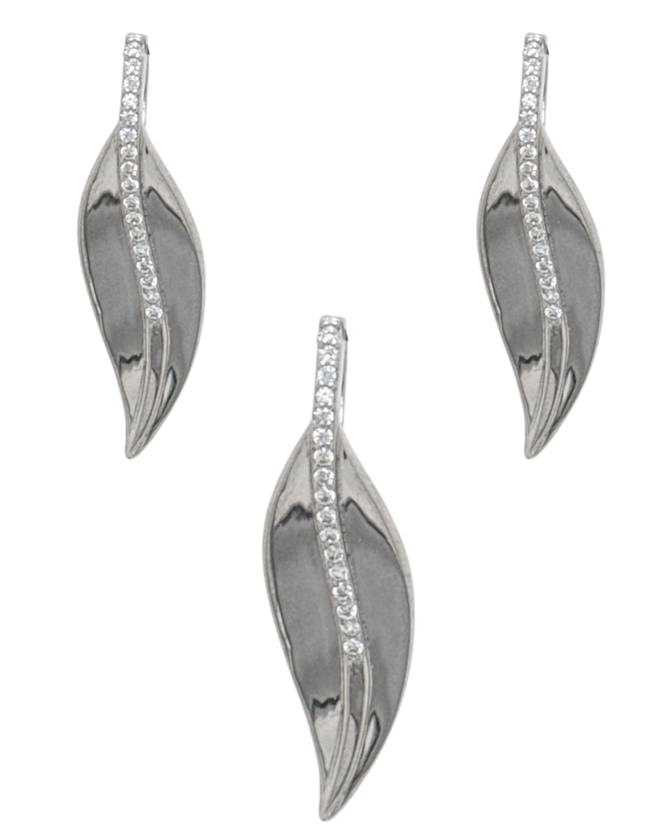 Set Srebro Aura Line