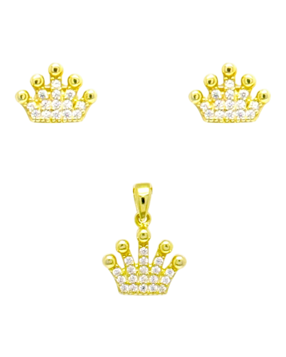Set Srebro Krunica