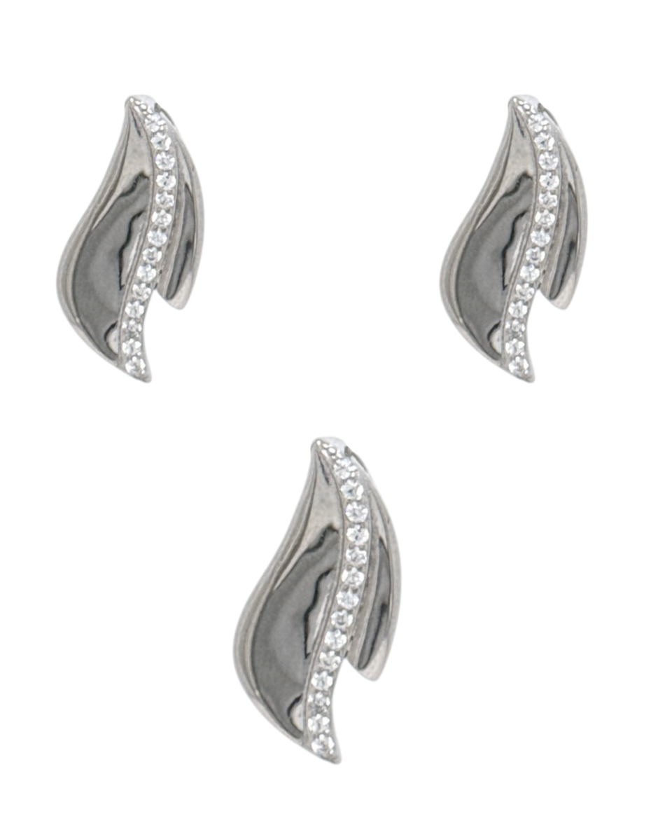 Set Srebro Aura Line