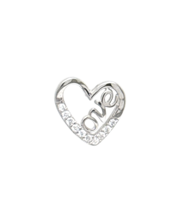 Naušnice Srebro Šaraf Srce