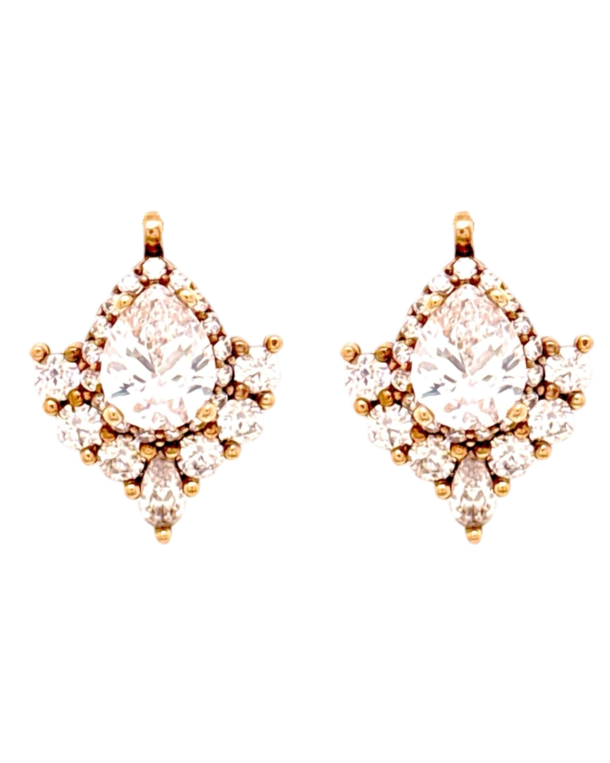 Naušnice RoseGold Šaraf