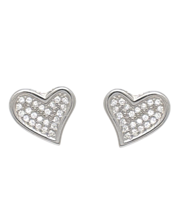 Naušnice Srebro Šaraf Srce