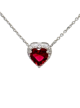 Ogrlica Srebro Srce