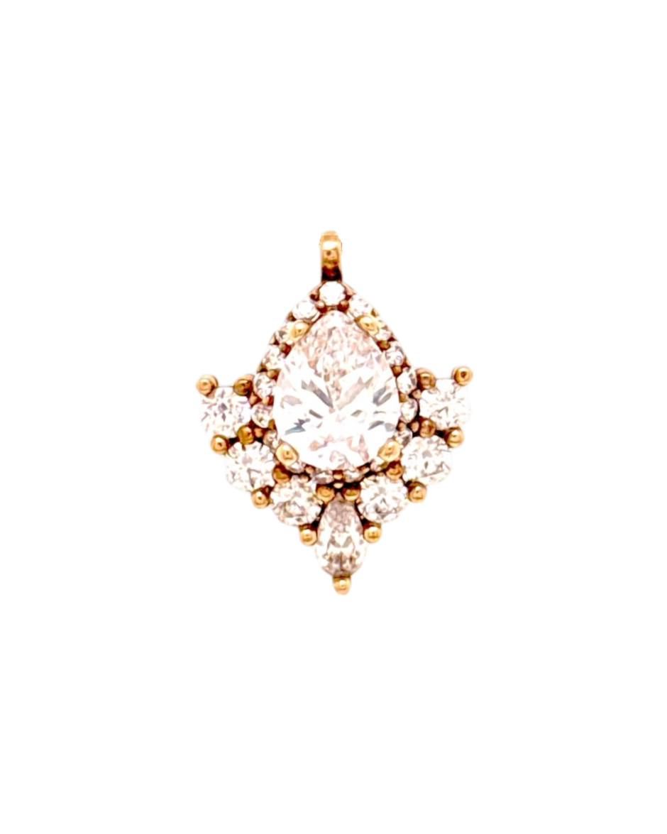 Naušnice RoseGold Šaraf