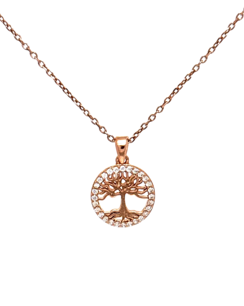 Set RoseGold Drvo Života