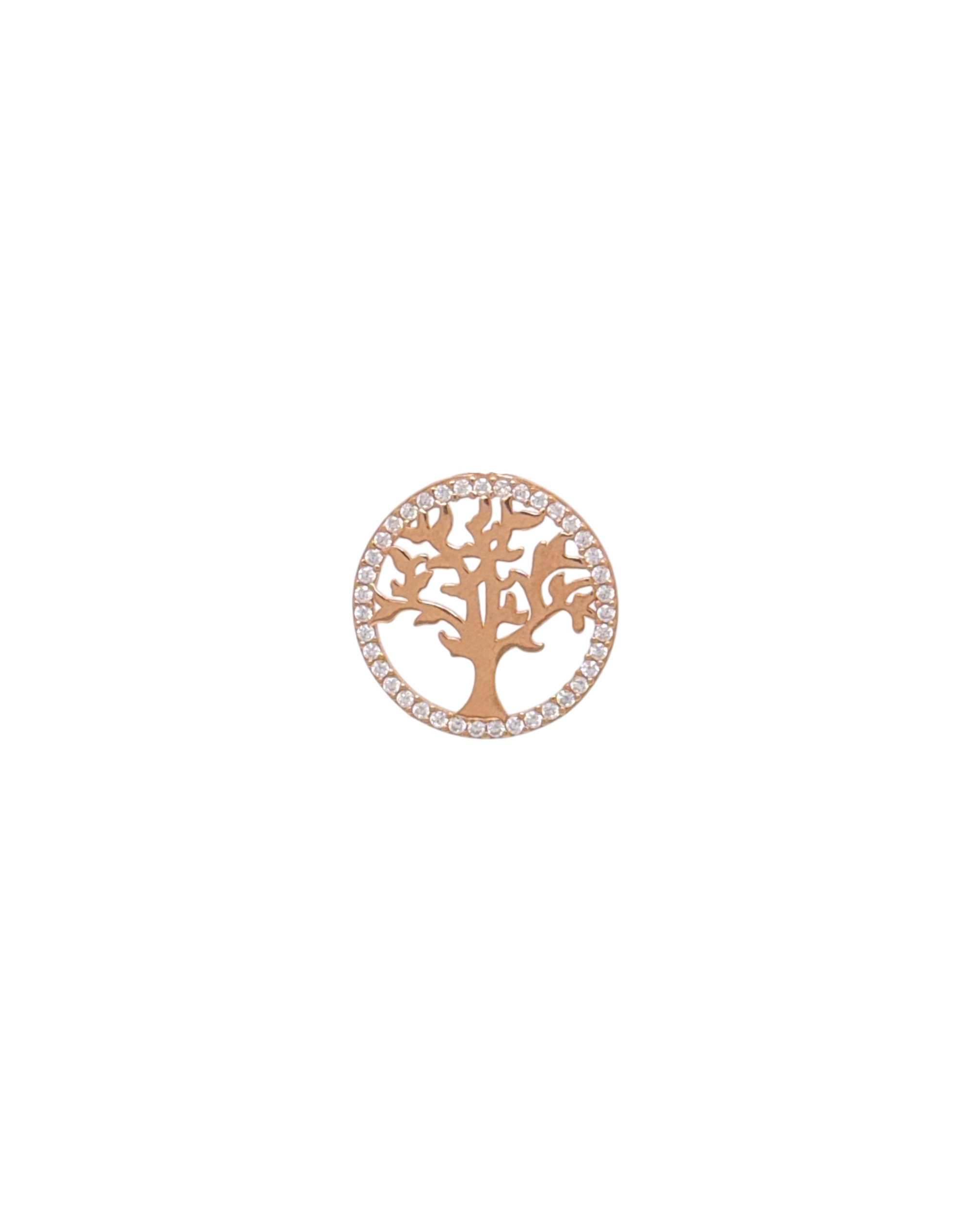 Naušnice RoseGold Šaraf Drvo Života