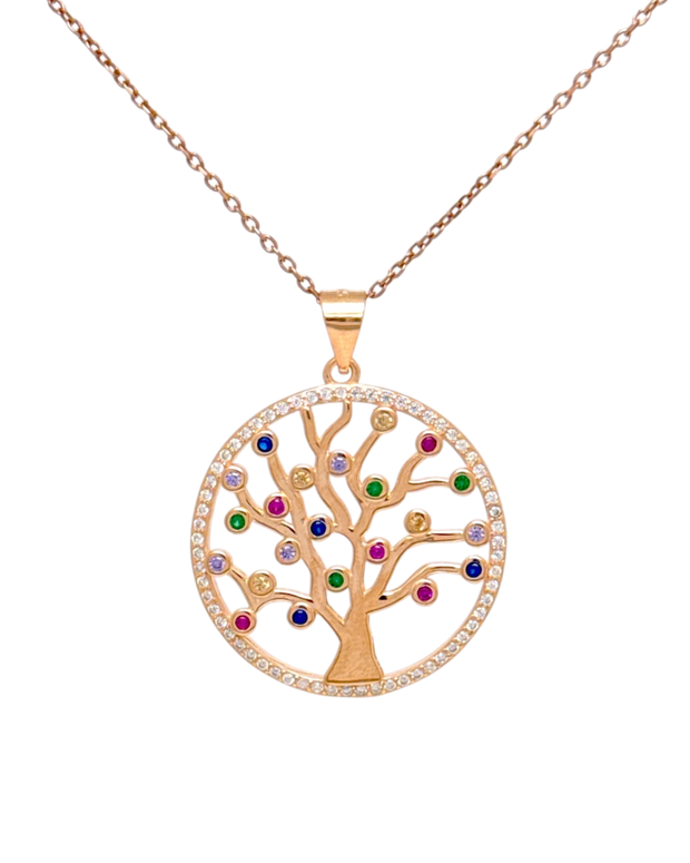 Privjesak RoseGold Drvo Života
