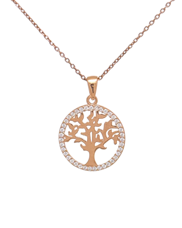 Privjesak RoseGold Drvo Života