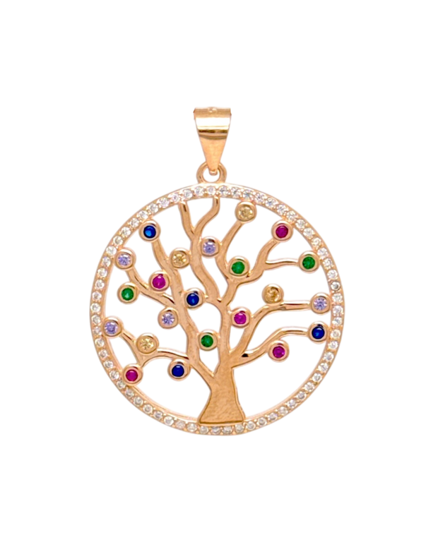 Privjesak RoseGold Drvo Života