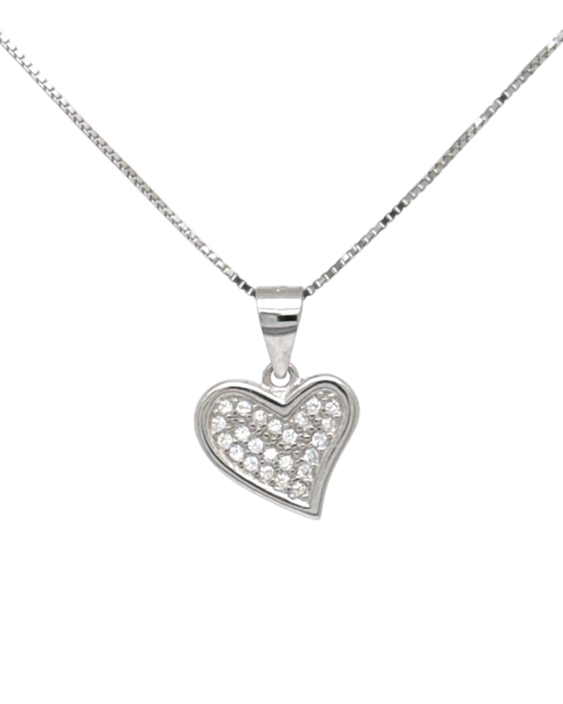 Privjesak Srebro Srce