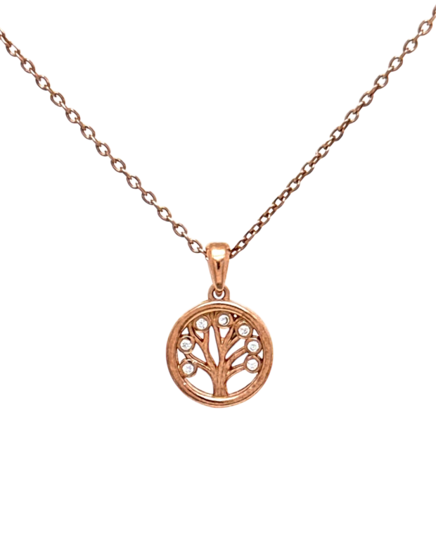 Privjesak RoseGold Drvo Života