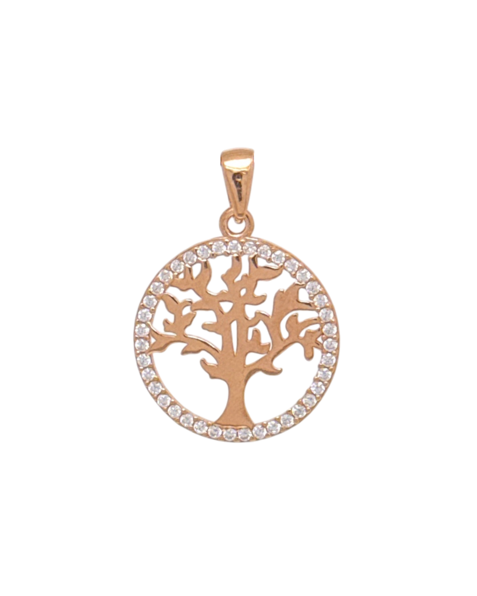 Privjesak RoseGold Drvo Života