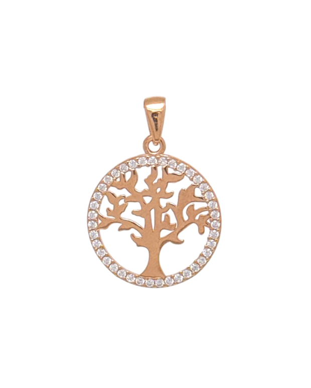 Privjesak RoseGold Drvo Života