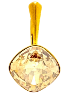 Naušnice Pozlata Kristal