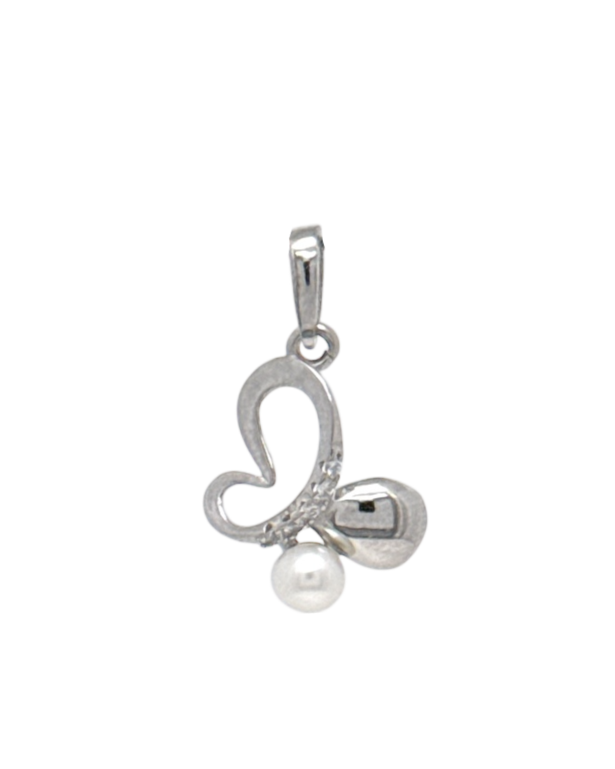 Privjesak Srebro Biser