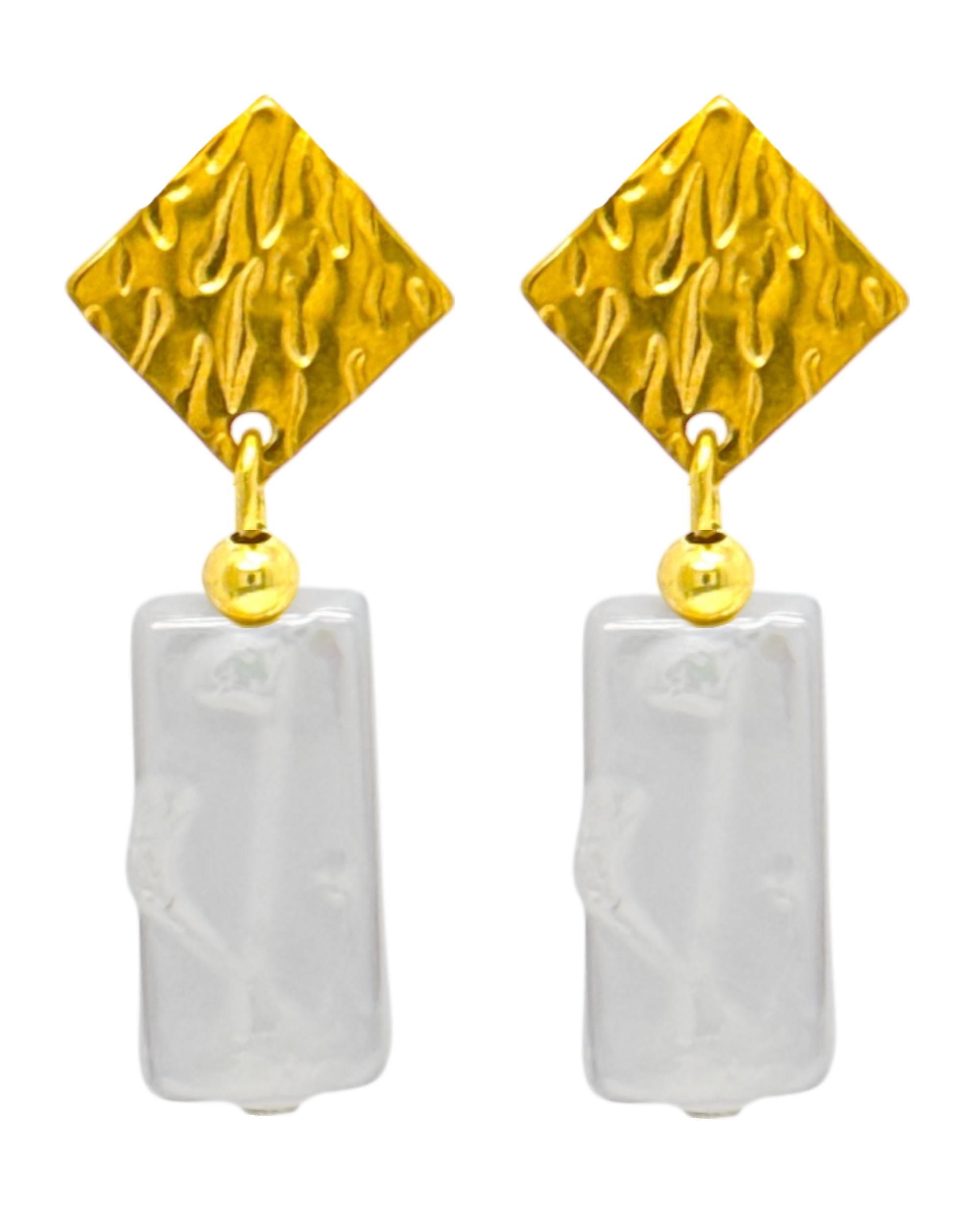 Naušnice Pozlata Biser