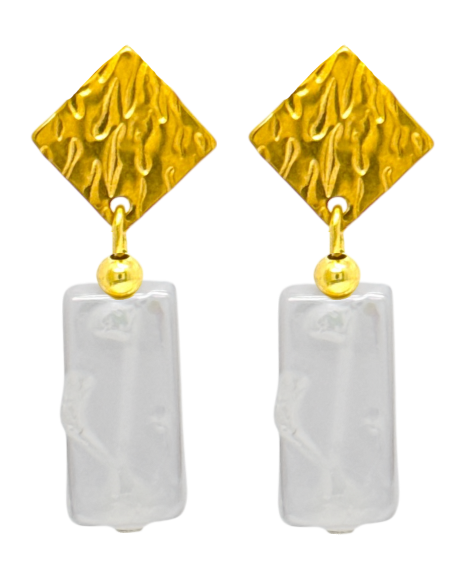 Naušnice Pozlata Biser