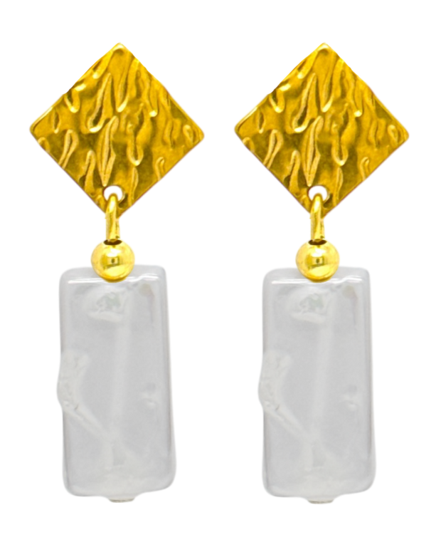 Naušnice Pozlata Biser