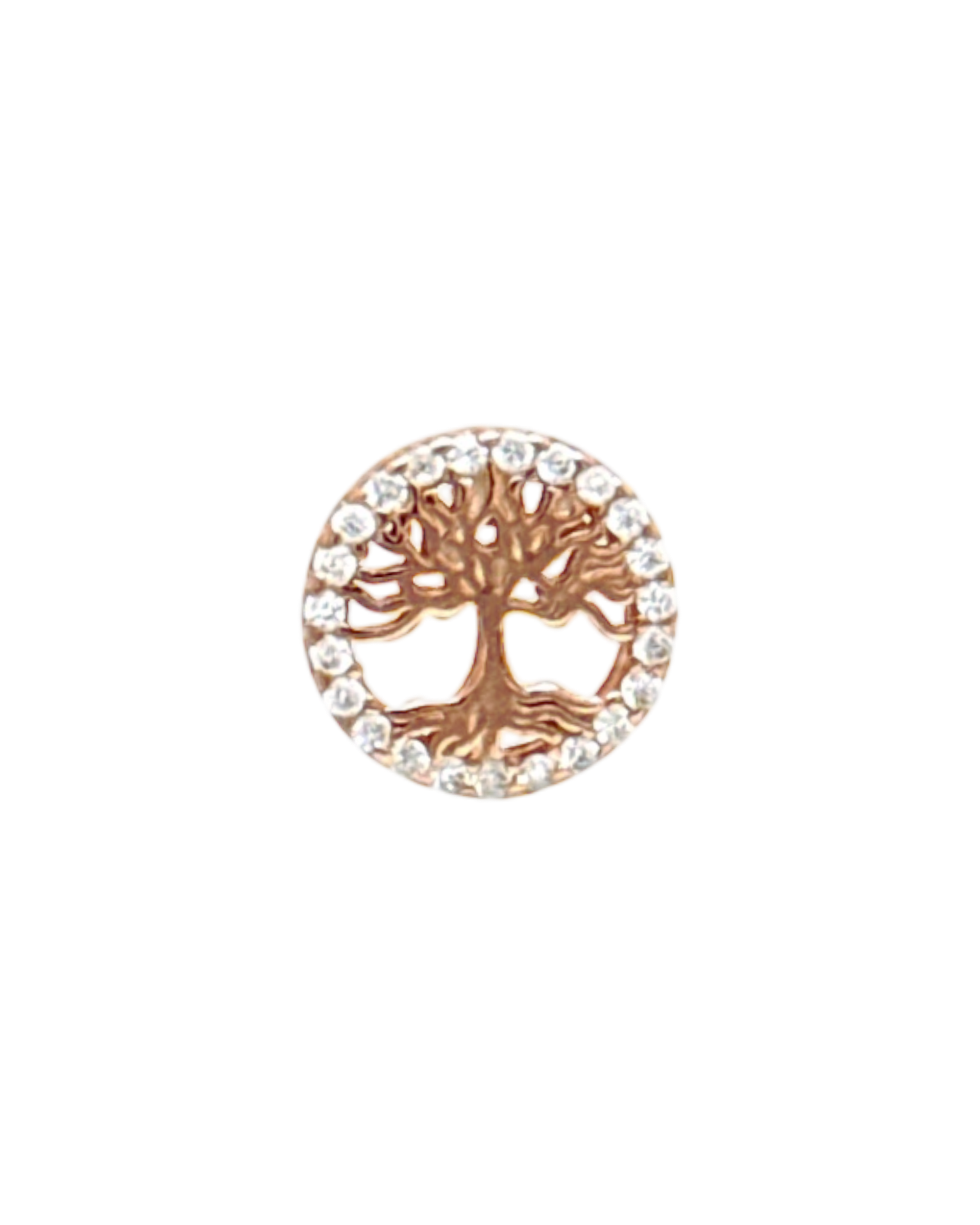 Naušnice RoseGold Drvo Života