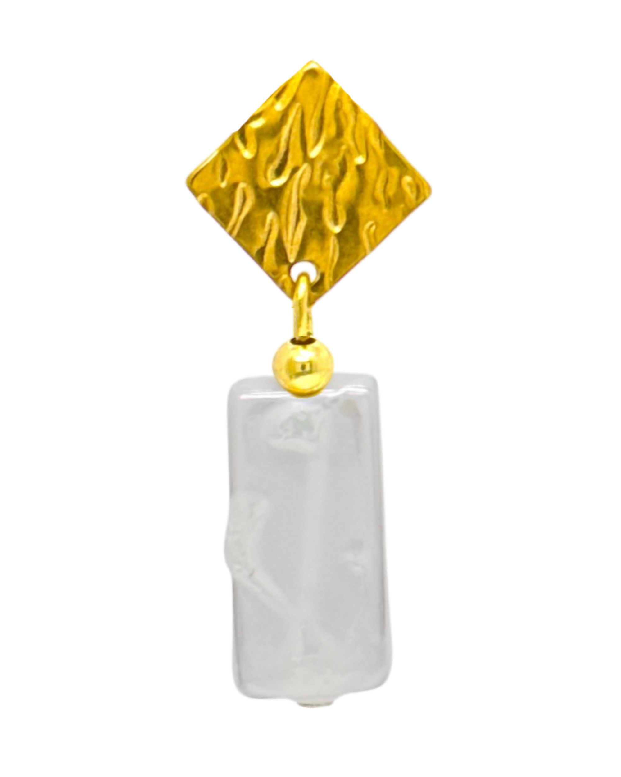 Naušnice Pozlata Biser