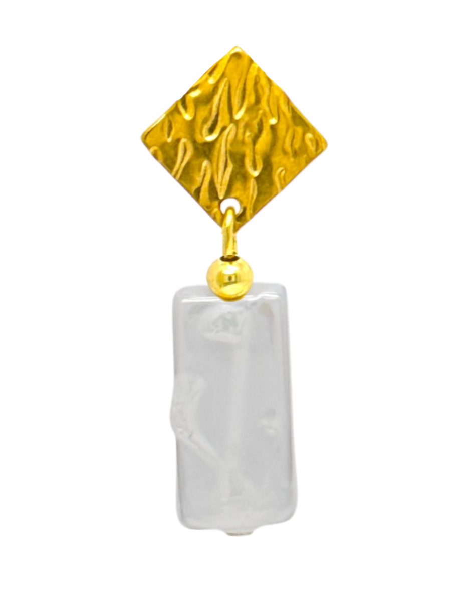 Naušnice Pozlata Biser