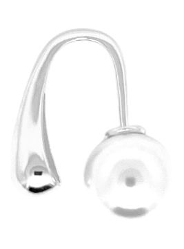 Naušnice Biser Srebro