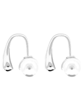 Naušnice Biser Srebro