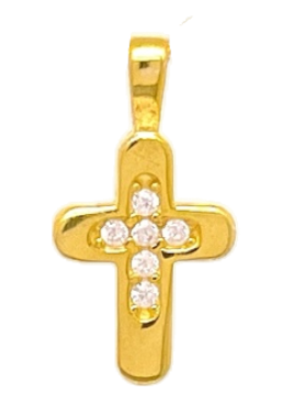 Privjesak Pozlata Križ
