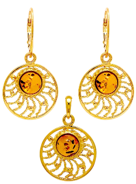 Set Ćilibar Pozlata