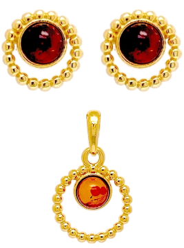 Set Ćilibar Pozlata