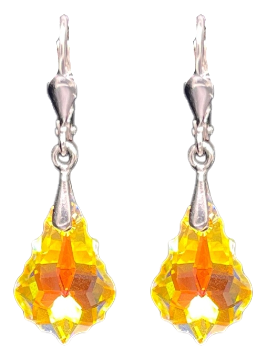 Naušnice Kristal Jelkica